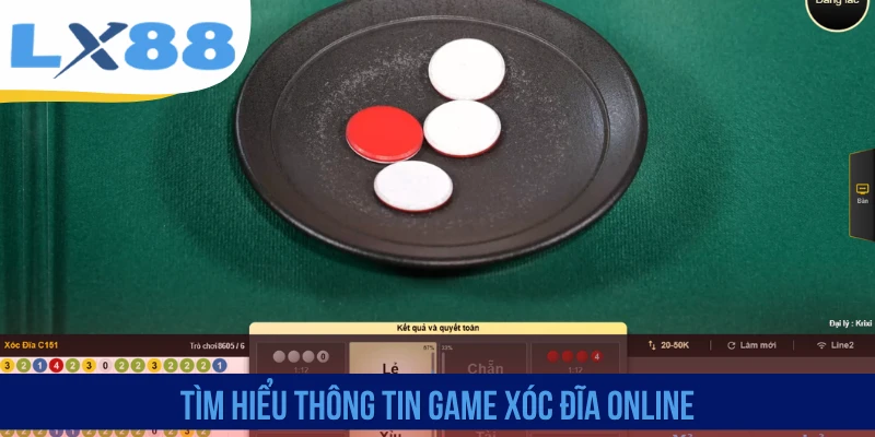 Tìm hiểu thông tin game Xóc đĩa online